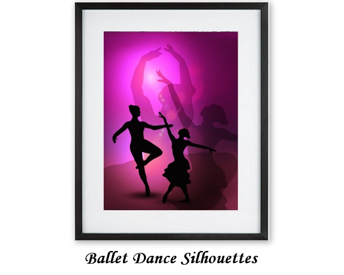 Ballet Dance Silhouettes